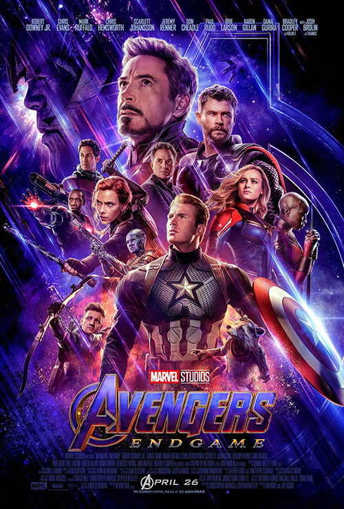 Avengers: Endgame Poster 24x36