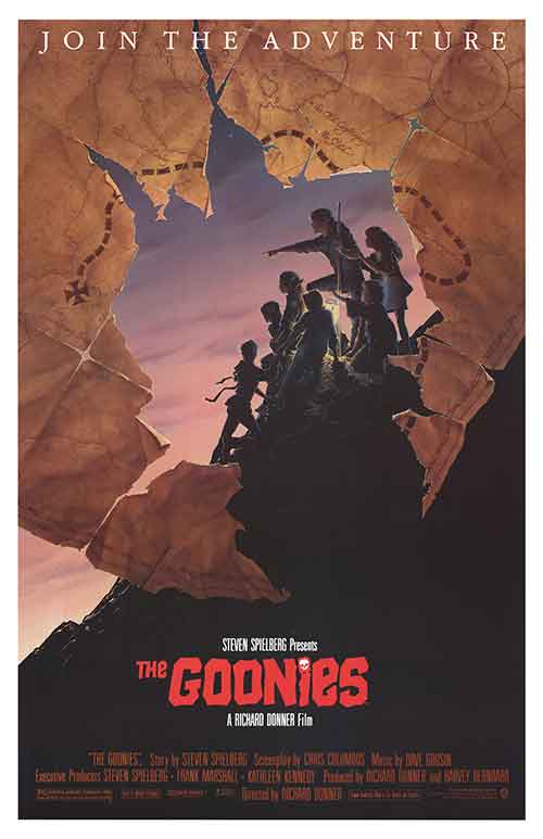 The Goonies (1985) movie poster 11x17