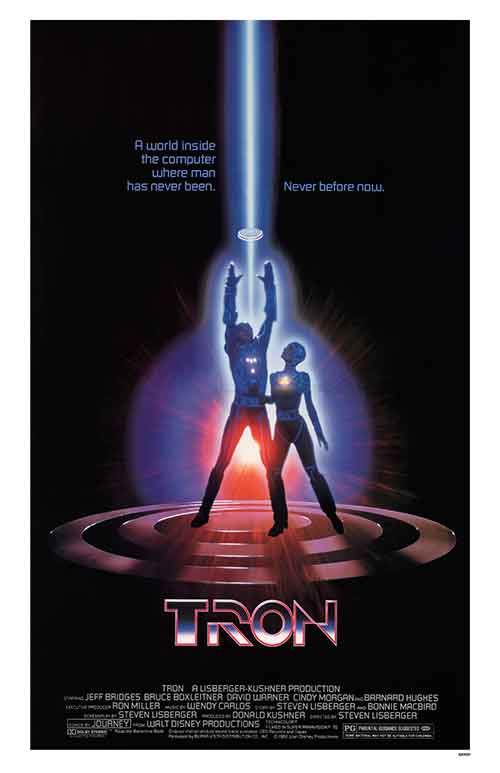 Tron (1982) movie poster 11x17