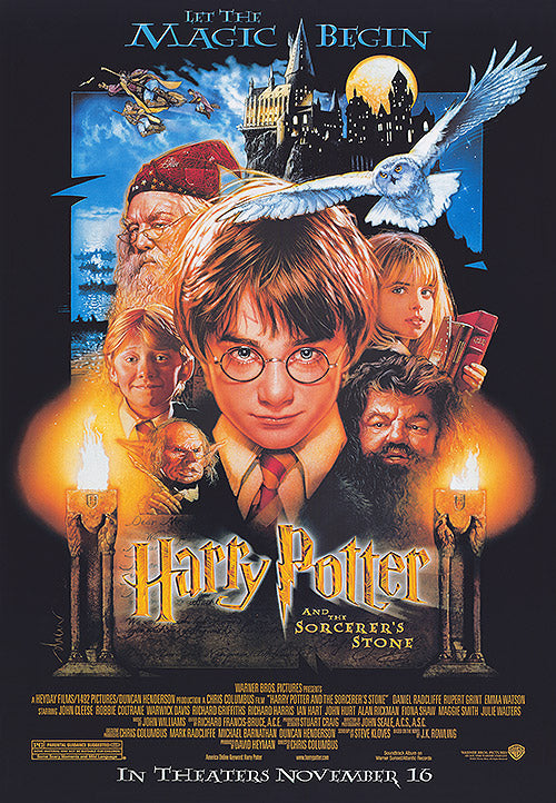 Harry Potter And The Sorcerer's Stone Poster 27x39