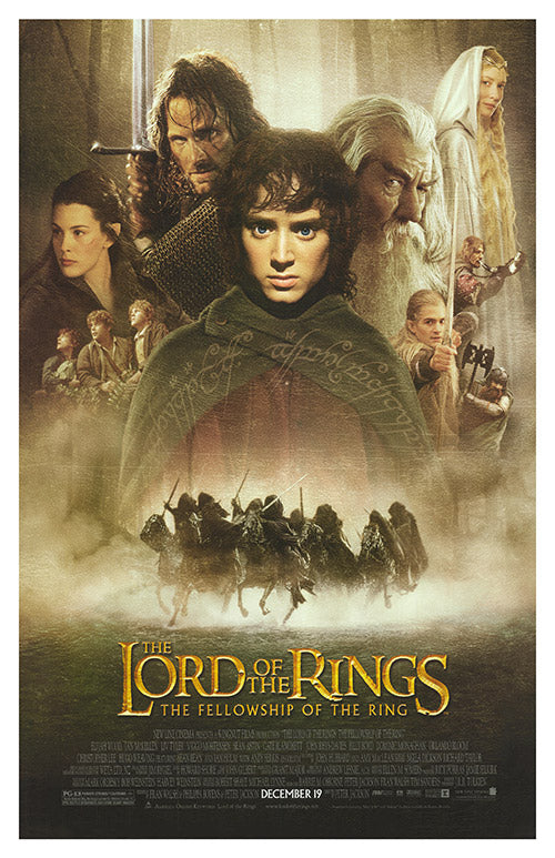 Lord of the Rings: Fellowship of the ring Poster 11x17