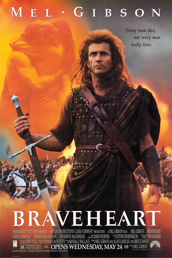 Braveheart Poster 24x36