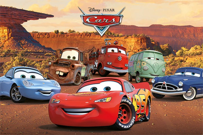 Cars Poster 36x24