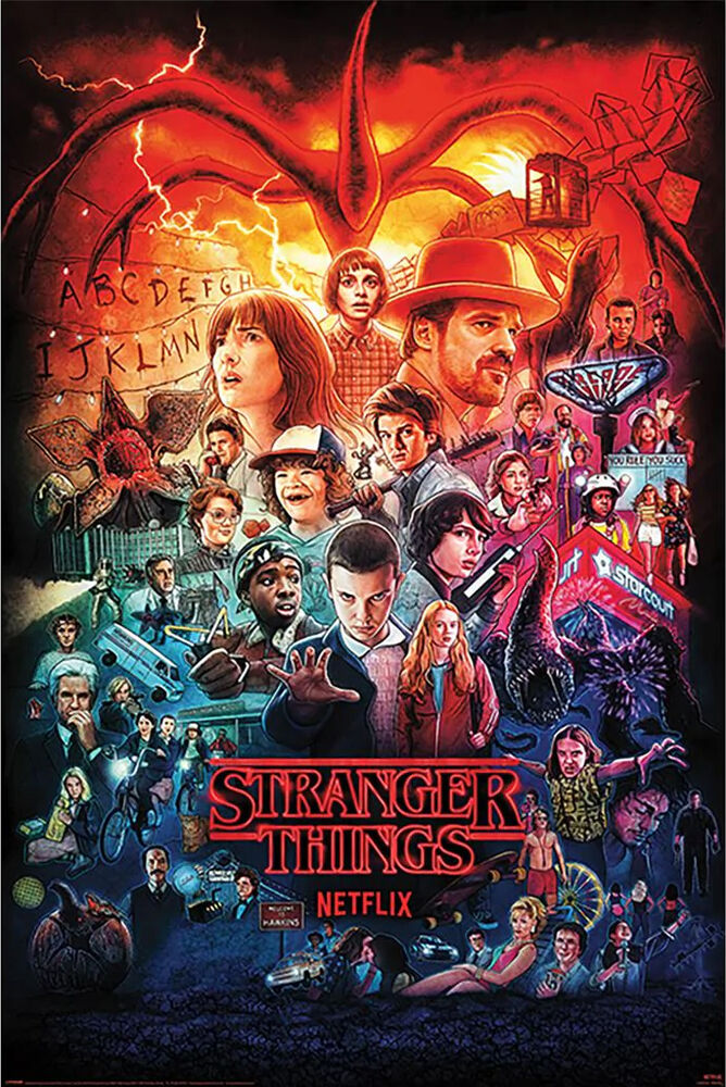 Stranger Things Poster 24x36