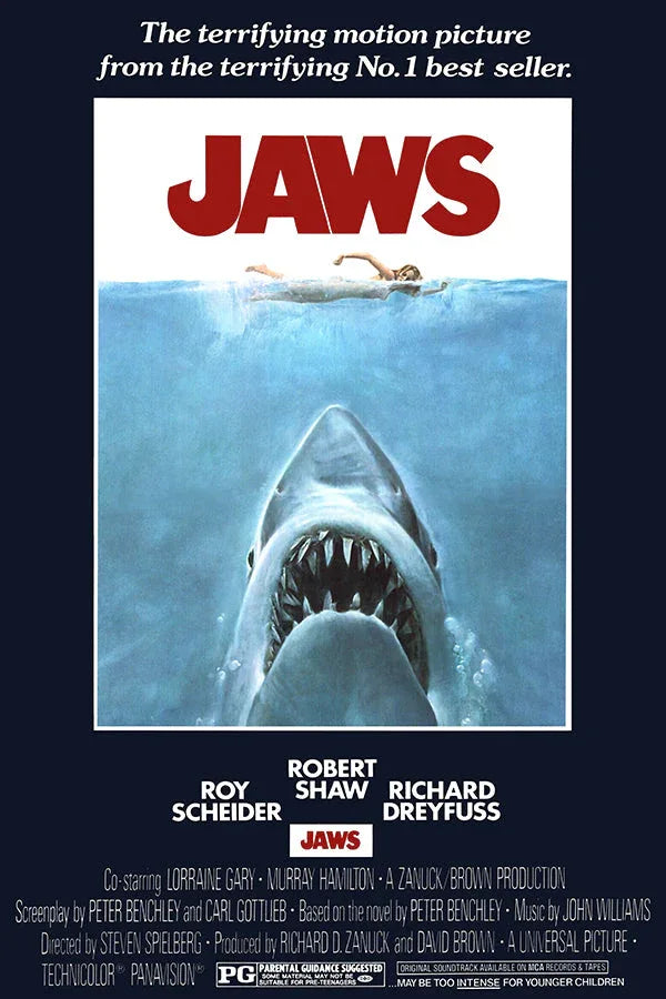 Jaws Poster 24x36 - Movie Posters DB
