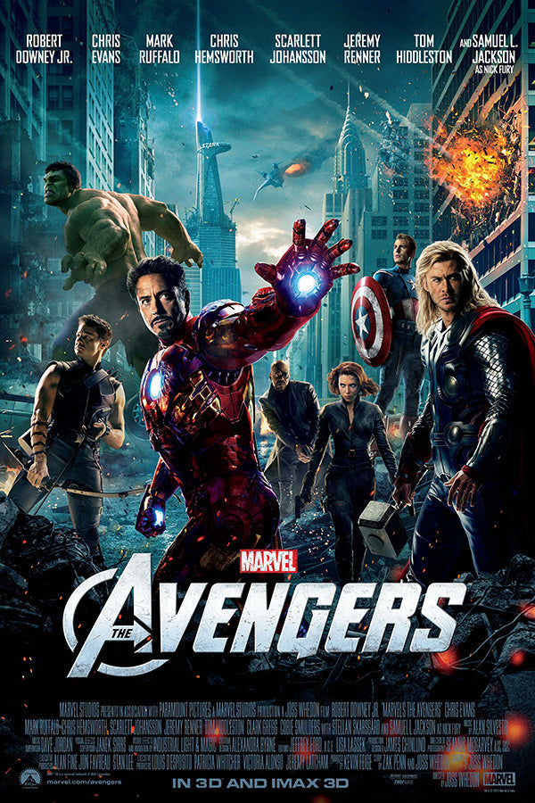 Avengers Poster 24x36