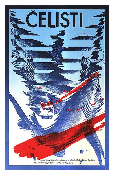 Jaws (1975) movie poster 11x17