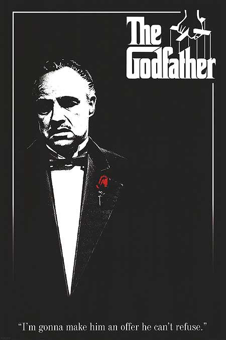 Godfather Poster 26.75x38.5
