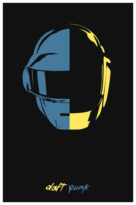 Daft Punk Poster 12x18