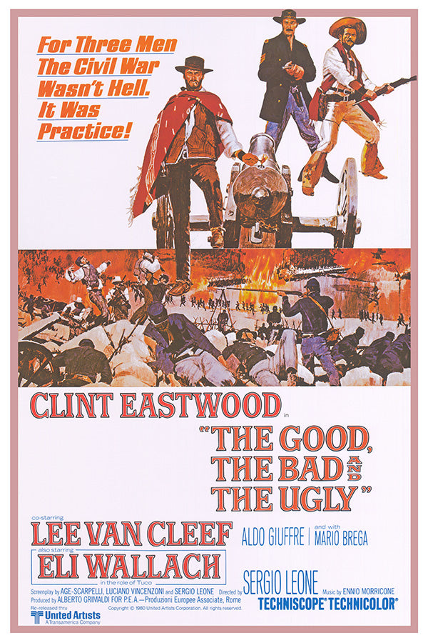 Good, the Bad and the Ugly Poster 24x36