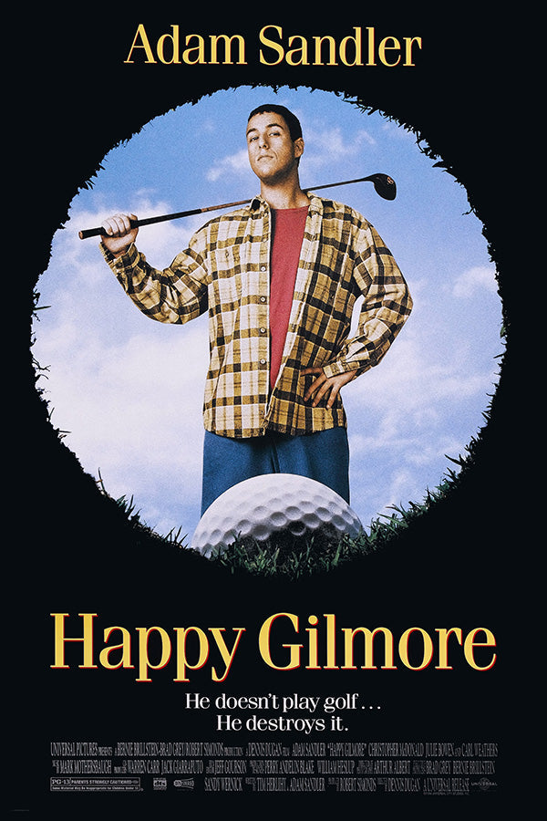 Happy Gilmore Poster 24x36