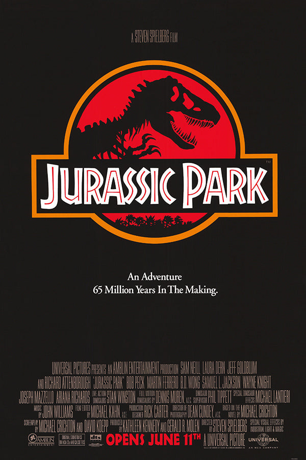 Jurassic Park Poster 24x36