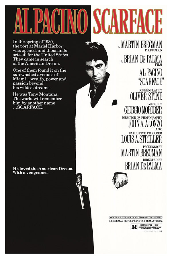 Scarface Poster 24x36