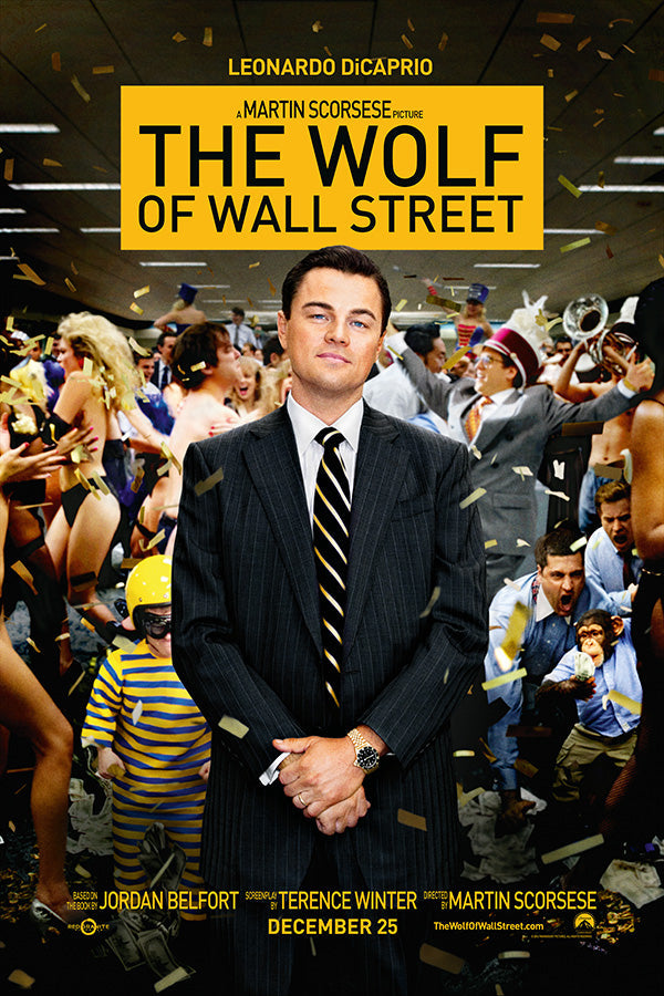 Wolf of Wall Street Poster 24x36